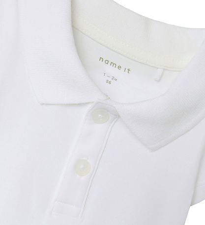 Name It Polo Samfella c/o - NbmHolger - Bright White
