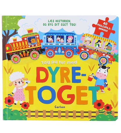 Forlaget Carlsen Book - Take a ride on the animal train