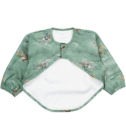 Mikk-Line - PU - Recycelt - Lätzchen - Bluse - AOP - Green Bay