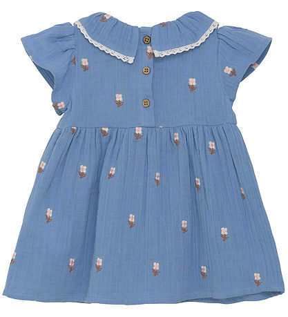 En Fant Dress - Muslin - Infinity w. Flowers