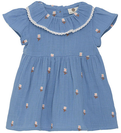 En Fant Dress - Muslin - Infinity w. Flowers
