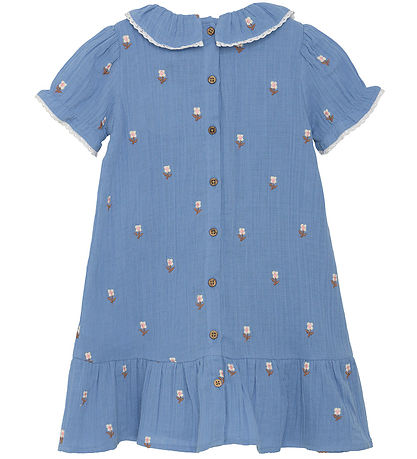 En Fant Dress - Muslin - Infinity w. Flowers