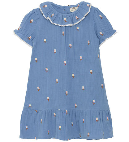 En Fant Dress - Muslin - Infinity w. Flowers