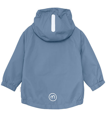 Minymo Rain Jacket - PE - Flint Stone