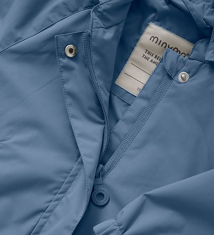 Minymo Rain Jacket - PE - Flint Stone
