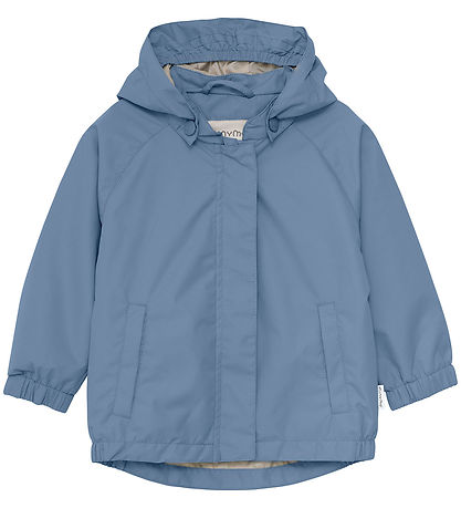 Minymo Rain Jacket - PE - Flint Stone