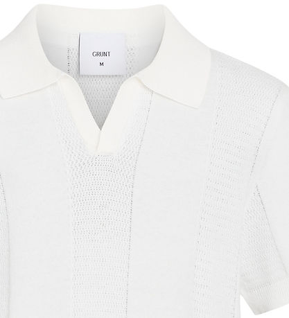 Grunt Polo - Prjónað - GRRanne - Off White