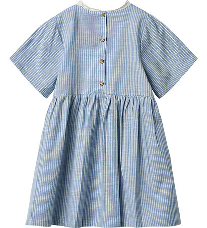 Wheat Kleid - Elma - Blue Stripe