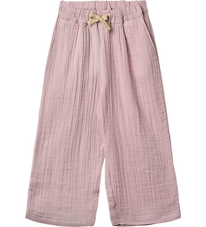 Wheat Byxor - Muslin - Sasha - Lavender Mist