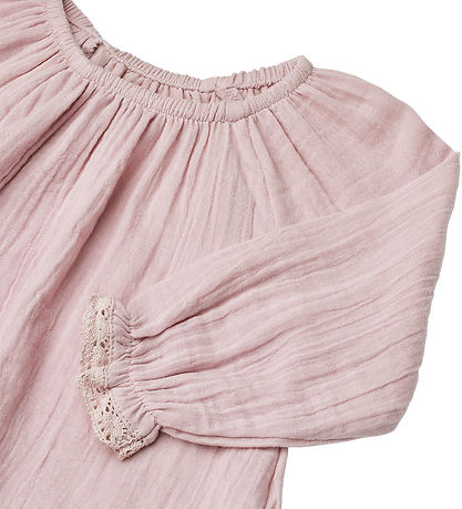 Wheat Bluse - Musselin - Merle - Lavender Mist