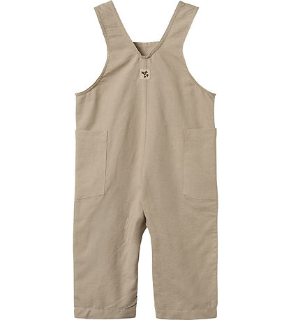 Wheat Overalls - Denim - Ivan - Beige Stone