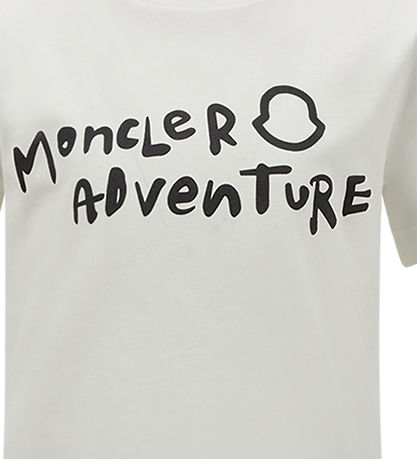 Moncler Sett - Stuttermabolur/Stuttbuxur - Adventure - Hvítt/Sva