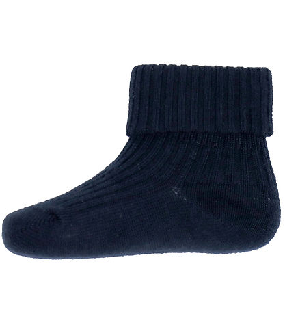Wheat Socks - 2-Pack - Wool - Rib - Ziggy - Navy