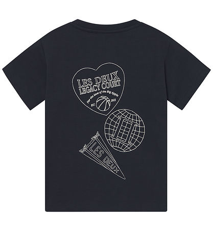 Les Deux T-shirt - Atlas - Dark Navy