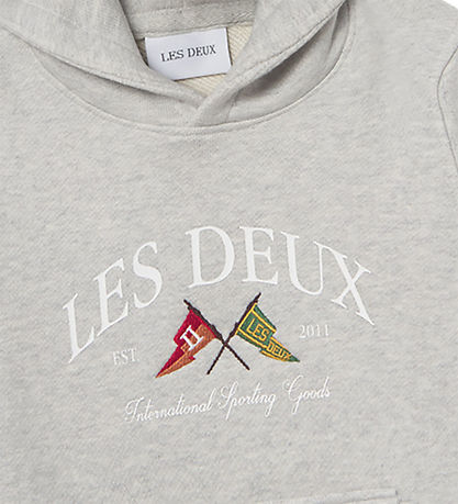 Les Deux Hoodie - Ivy League - Snow Melange