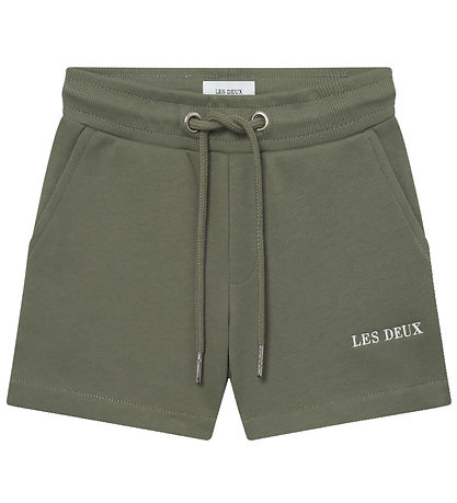 Les Deux Collegeshortsit - Dexter - jäkälä Green