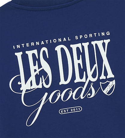 Les Deux T-shirt - Varor - Blueprint/White