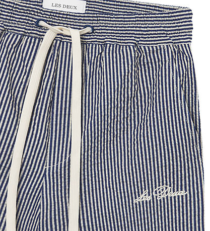 Les Deux Badshorts - Stan Stripe - Light Sand/Blueprint