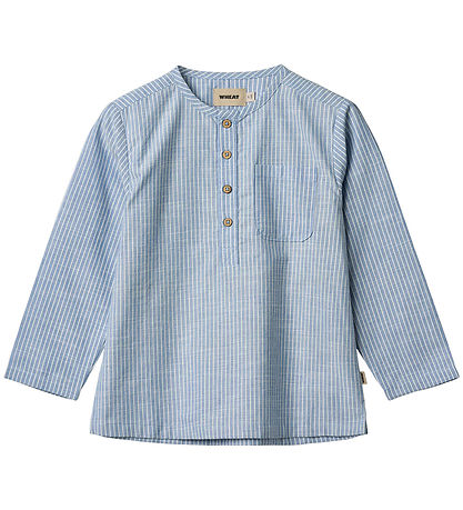 Wheat Overhemd - Berk - Blue Stripe