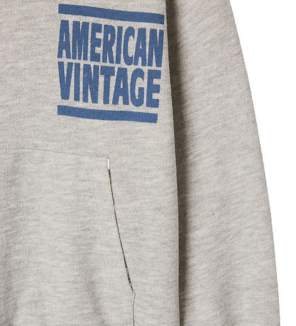 American Vintage Kapuzenpullover - Zofbay - Heather Grey