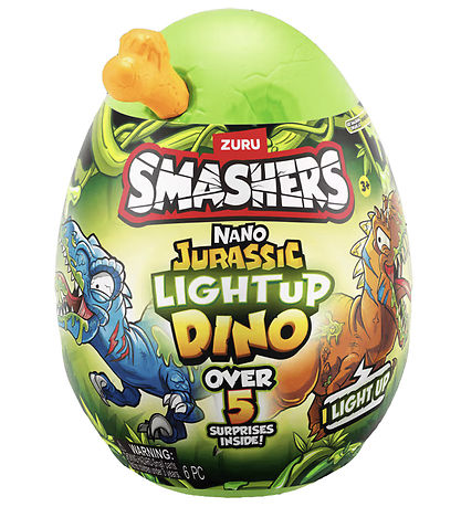 Smashers - Nano Jurassic Light Oben Dino Ei