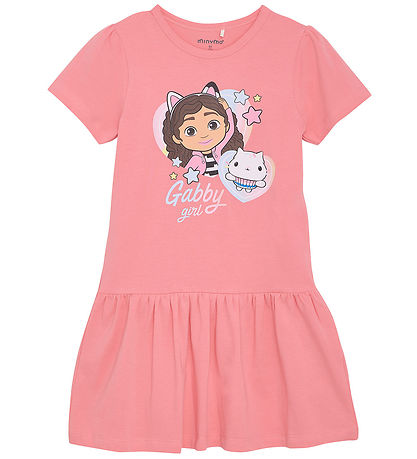 Minymo Dress - Gabby's Dollhouse - Strawberry Pink