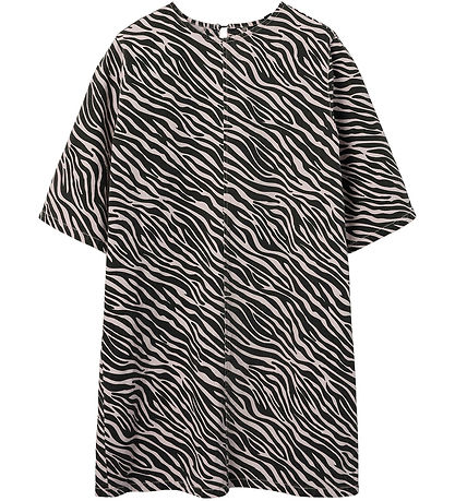 LMTD Kleid - NlfZebra - Pink Marshmallow/Raven Zebra
