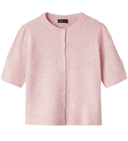 LMDT Cardigan - Prjónað - NlfLodet - Bleikt Tulle