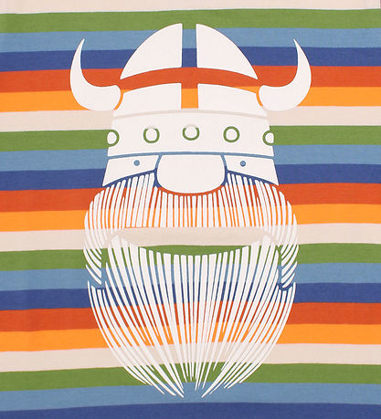 Danefæ T-shirt - Danerainbow - Ringer Cornucopa Erik
