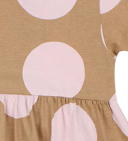 Danefæ Kleid - Lollipop - Light Rose/Beige BIG Dots