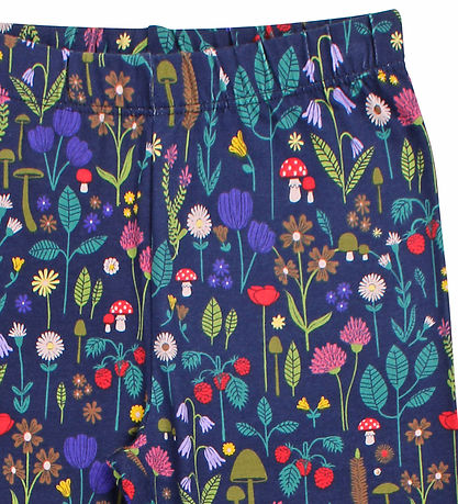 Danefæ Leggings - Modal - Navy Botanical