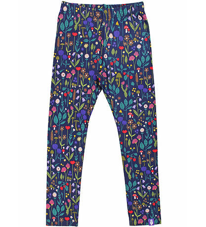 Danefæ Leggings - Modal - Navy Botanical