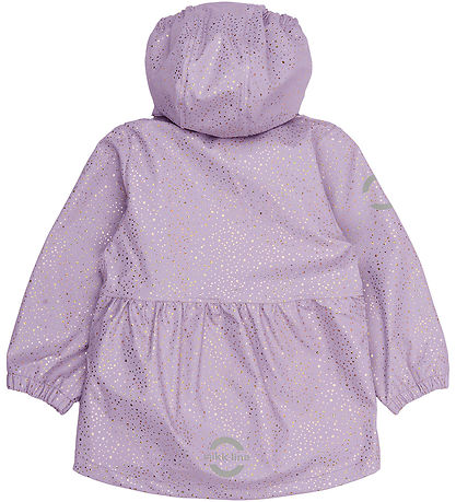 Mikk-Line Regnföt M. axlaböndum - PU - Lavender Aura M. Gull dop