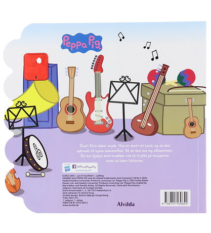 Alvilda Book - Peppa Pig - Listen to the music with Peppa Pig - 