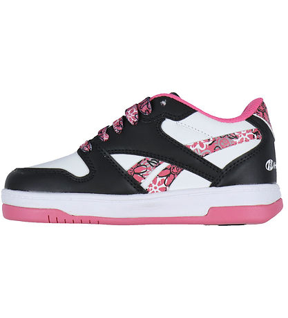 Heelys X Reebok Rúlluskautar - BB 4500 Low - Svart/Hvítir/Bleikt