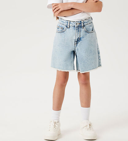 Name It Shorts - Noos - NkfBella - Light Blue Bleched Denim