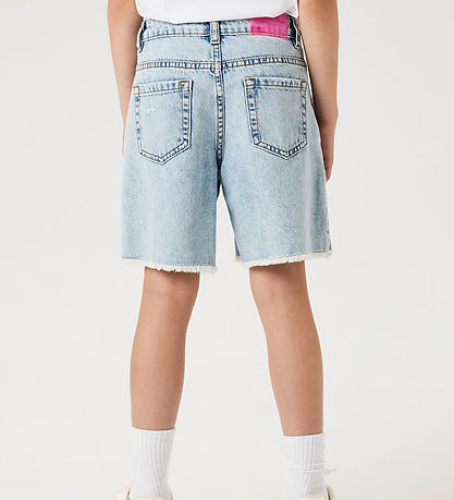 Name It Shorts - Noos - NkfBella - Light Blue Bleched Denim