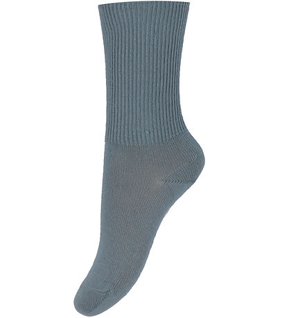 GoBabyGo Socks - Non Slip Socks - Dusty Blue