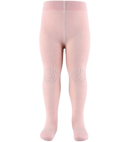 GoBabyGo Strumpbyxor m. Halkskydd - Bambu - Soft Rosa