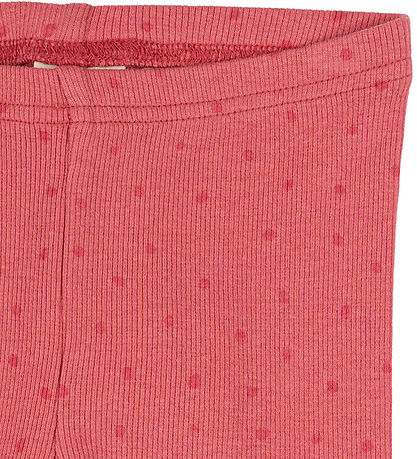 Petit Piao Leggings - Modal - Dot - Light Berry