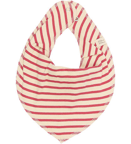 Petit Piao Teething Bib - 3-Pack - Modal - Berry