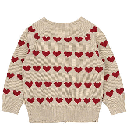 Petit Piao Cardigan - Prjónað - Heart