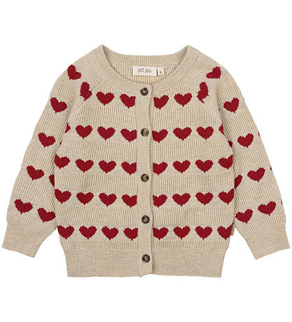 Petit Piao Cardigan - Prjónað - Heart