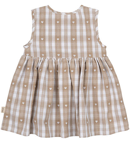 Petit Piao Klänning - Off White Heart
