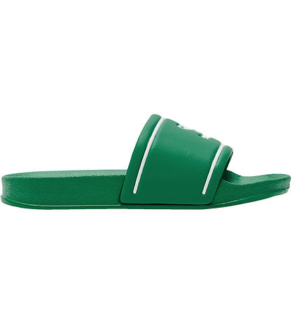 Hummel Flip Flops - Pool Slide Jr - Green/White