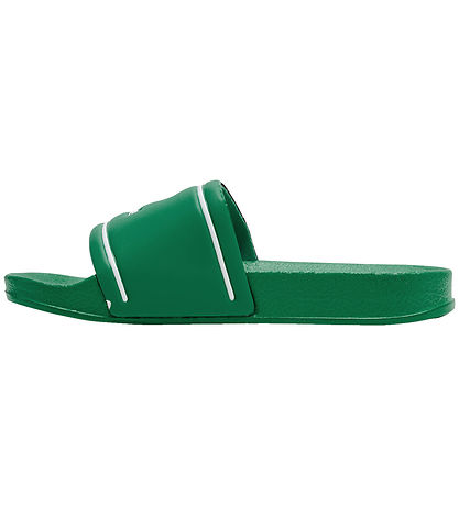 Hummel Flip Flops - Pool Slide Jr - Green/White