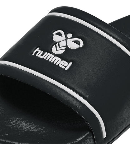 Hummel Flip Flops - Pool Slide Jr - Black/White