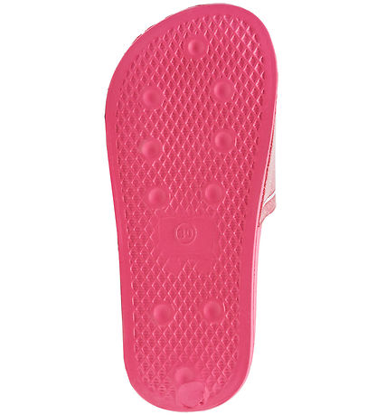 Hummel Badesandaler - Pool Slide Glitter Jr - Raspberry