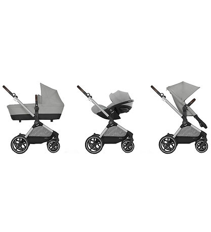 Cybex Stroller/Pram - Eos Lux - 2-I-1 - Stone Grey