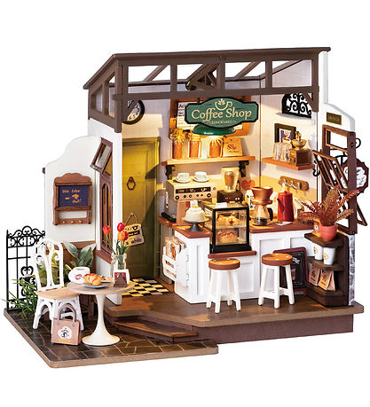 Rolife Miniature diorama - DIY - Slow Life Café DG162 - 183 Part